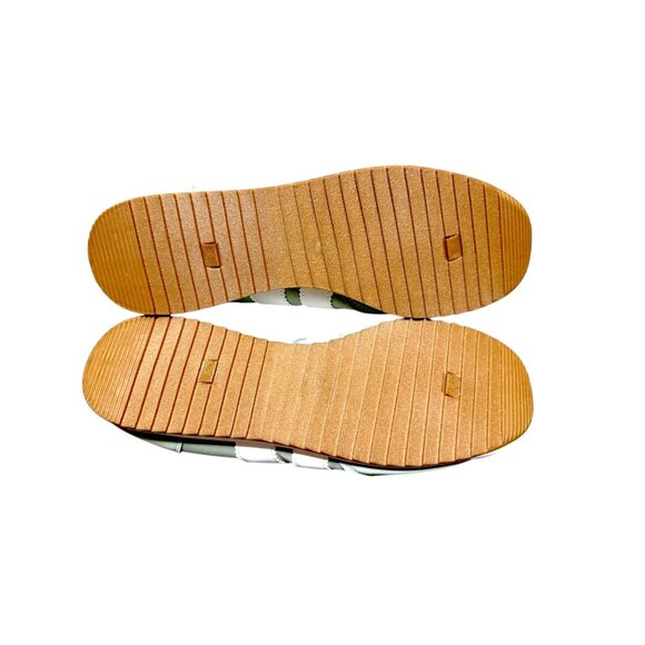 Steve Madden Madden Girl Sage Green/White Retro Runner Sneakers Size 9 NWOB - Picture 7 of 8